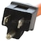Ac Works 1ft Household Adapter 15A Plug to 30A RV/Marine L5-30R Female Connector RV515M30-012 - alternate 4